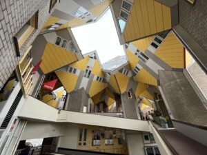 cube house in Rotterdam
