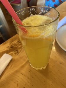 lemonade at paprica in budapest