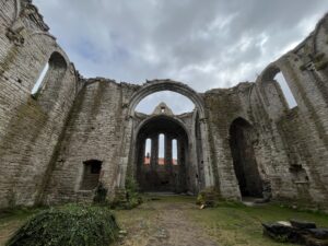 church ruin at visby
